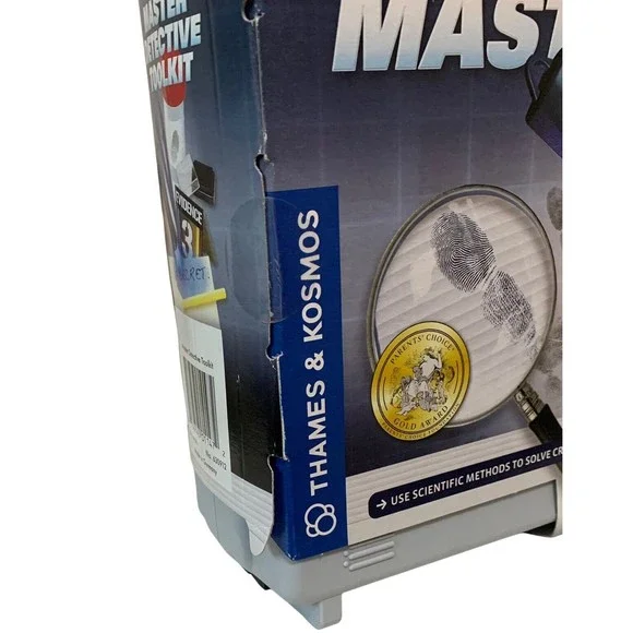 Master Detective Toolkit Forensic Science Experiment Kit by Thames & Kosmos- NEW